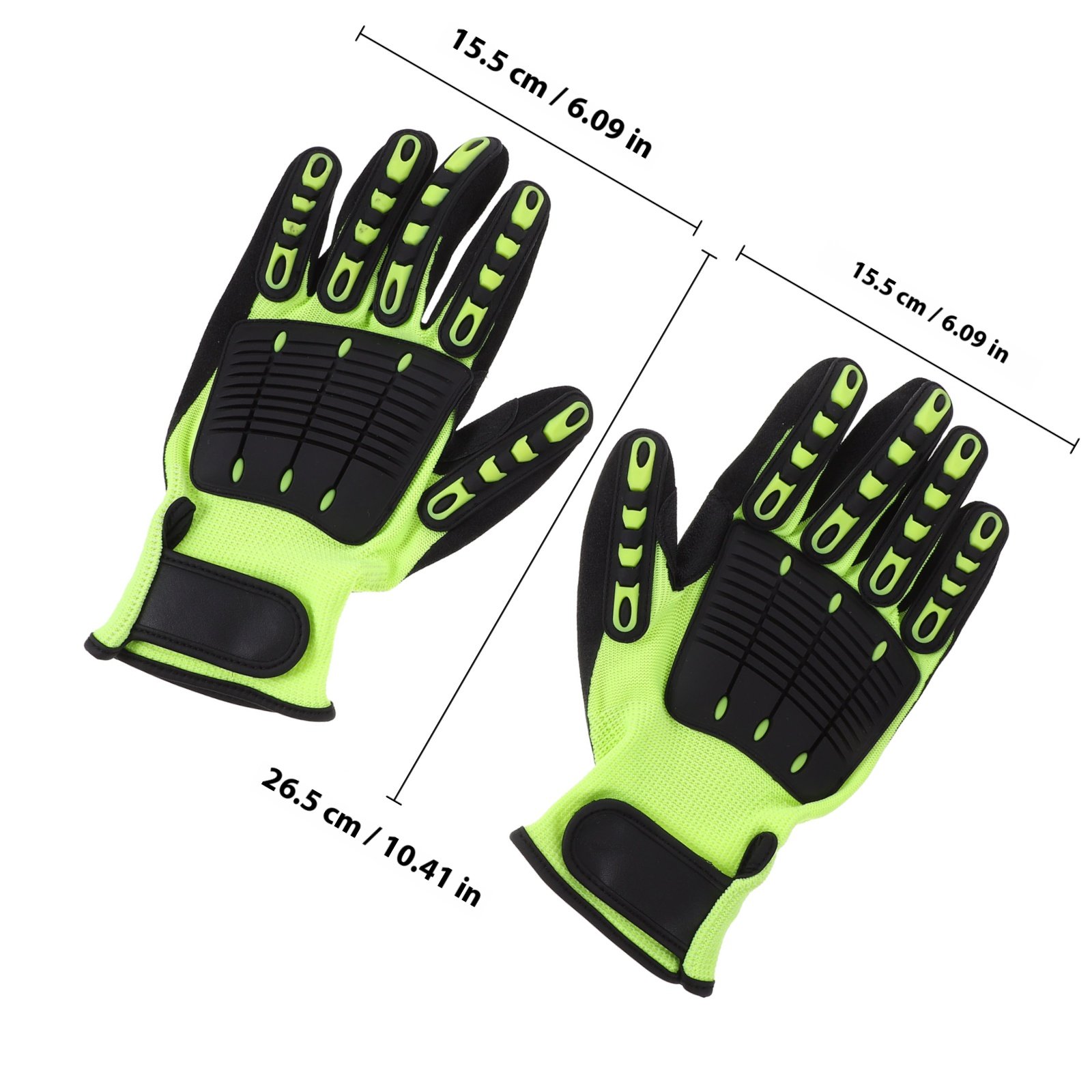 1Pair Protective Work Gloves A - Work Glove Impact ulasan dan harga