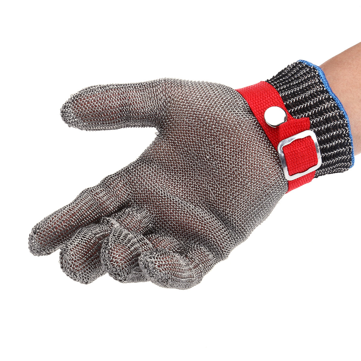 1Pcs Metal Button Anti-Cut Pro - Cut Resistant Glove ulasan dan harga