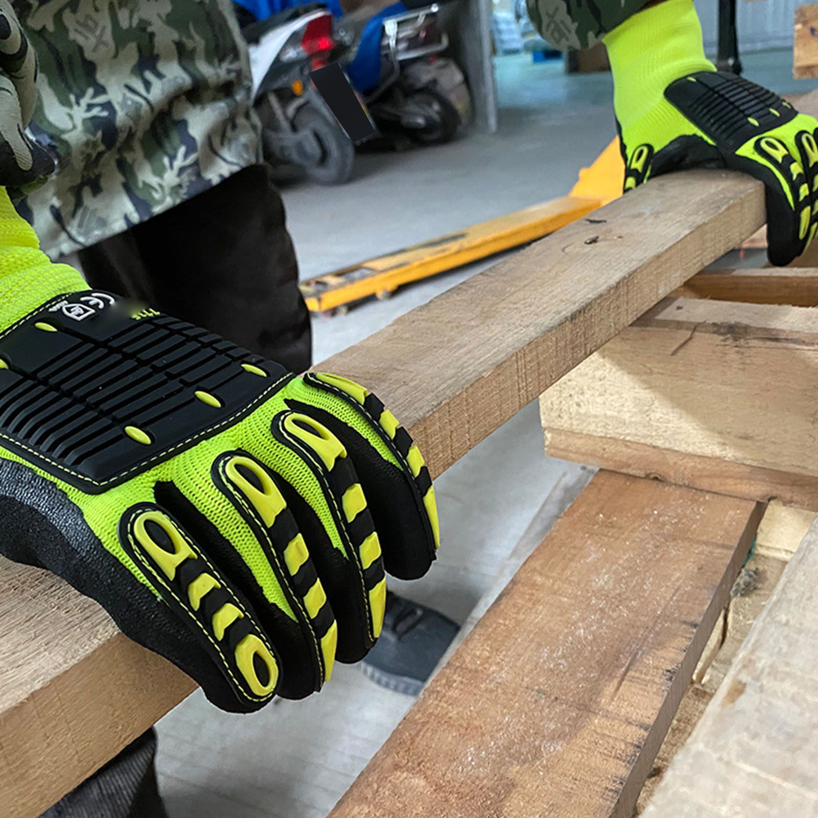 Securty Work Gloves Cut Proof  - Work Glove Impact ulasan dan harga
