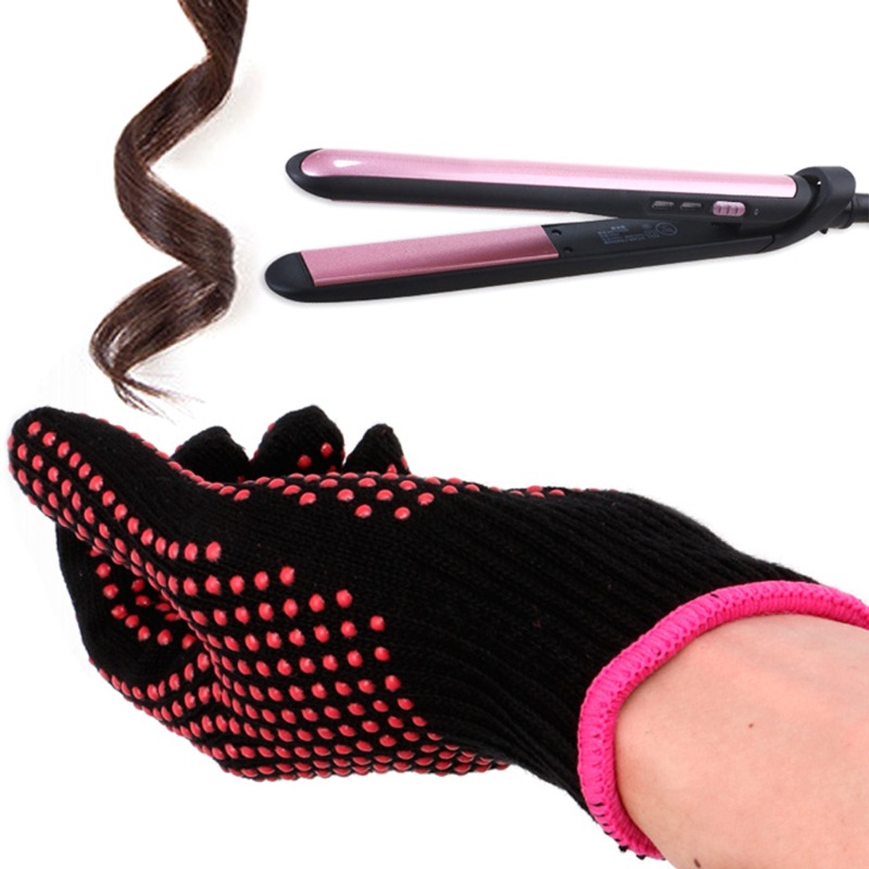 Heat Resistant Hair Styling Gl - Heat Resistant Glove ulasan dan harga