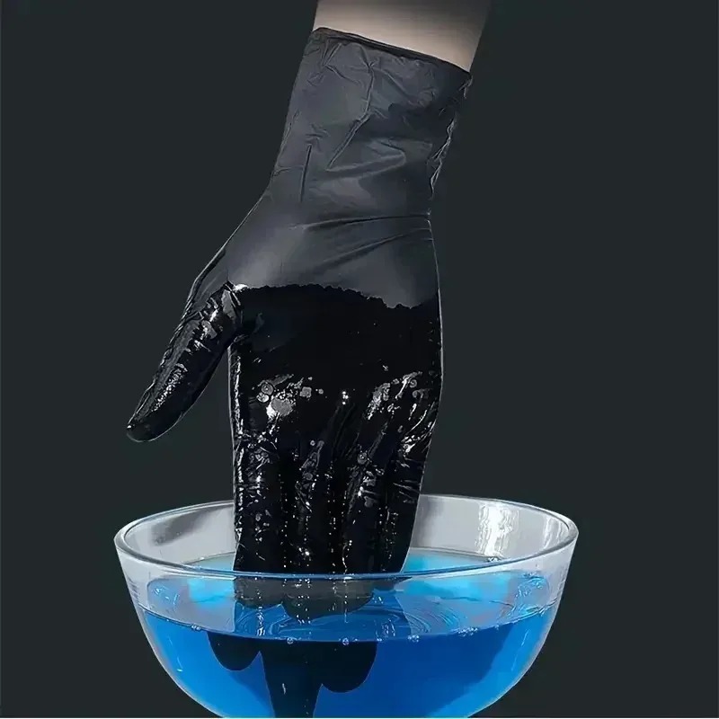 Black Disposable Gloves Unisex - Latex Disposable Glove ulasan dan harga