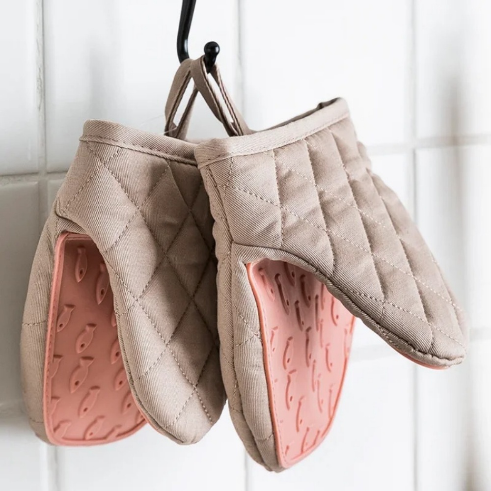 1PC Silicone Oven Mitts Fish S - Oven Mitt Silicone ulasan dan harga