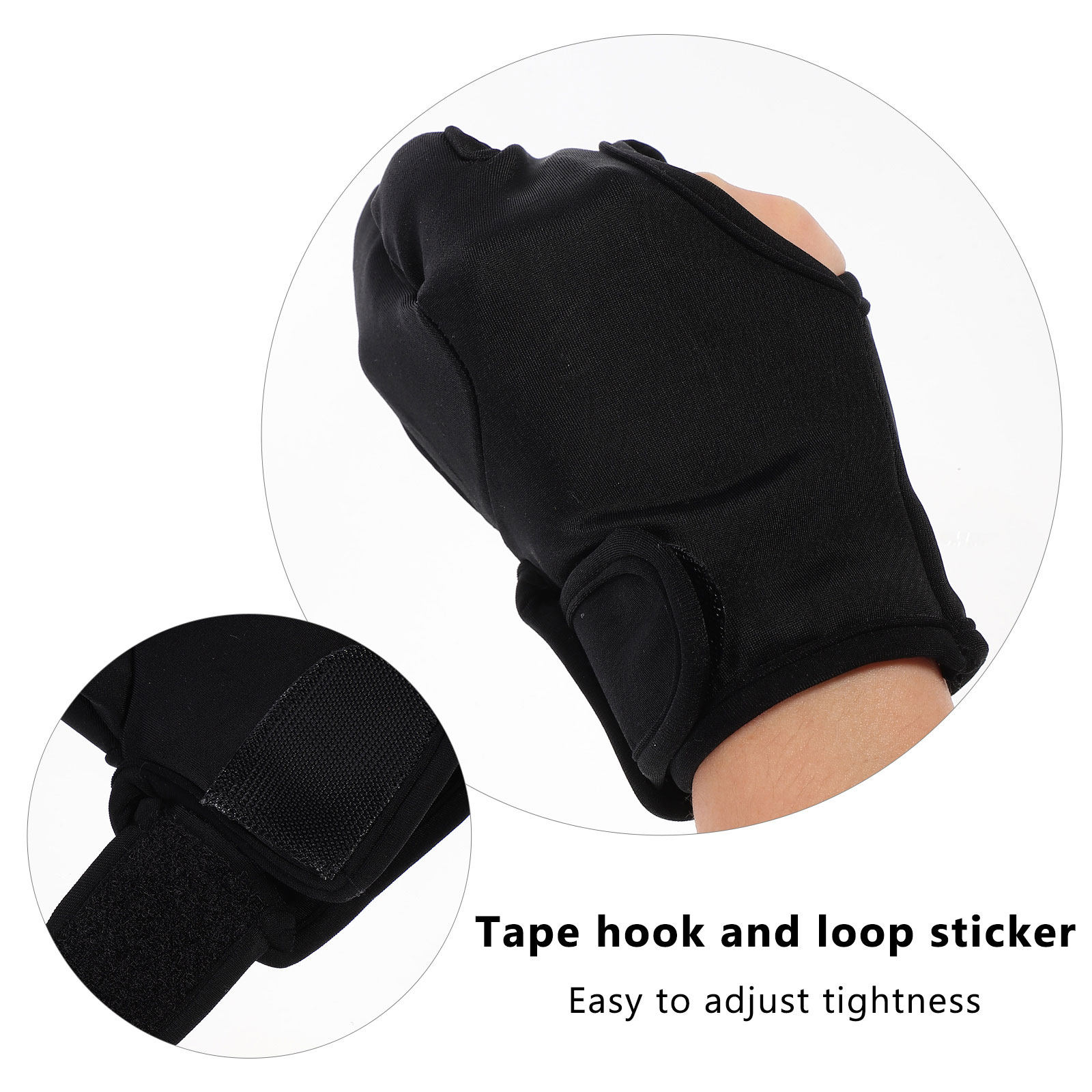 3 Finger Hairdressing Glove Bl - Heat Resistant Glove ulasan dan harga
