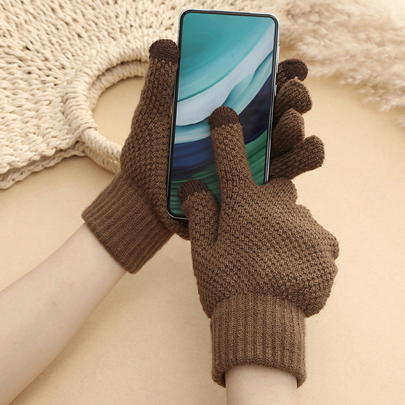 2025 Men's Winter Warm Touchsc - Wool Glove Lined ulasan dan harga