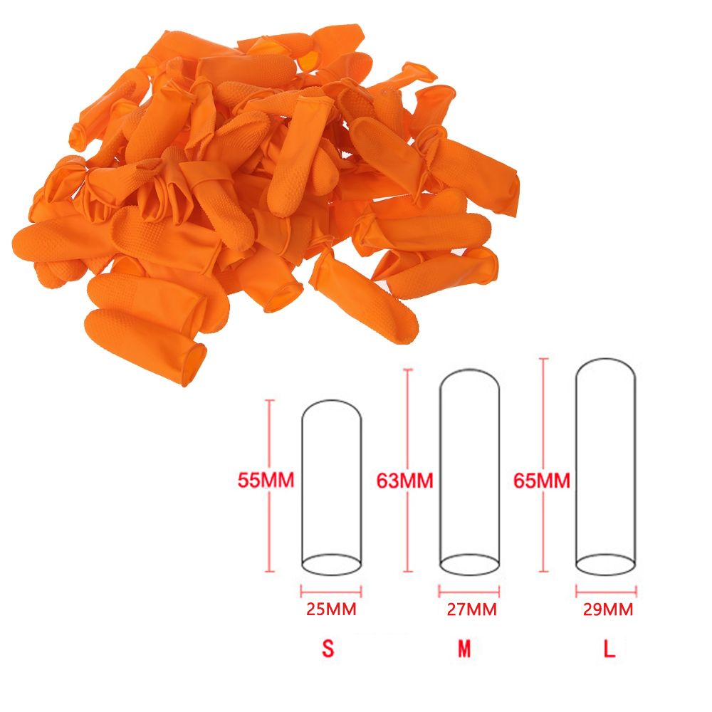 100PCS Cleaning  Accessories N - Rubber Glove Cleaning ulasan dan harga