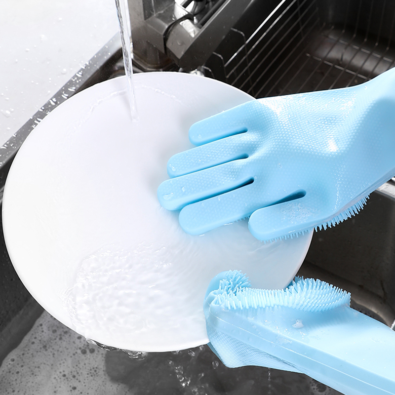 Dishwashing Cleaning Gloves Ma - Rubber Glove Cleaning ulasan dan harga
