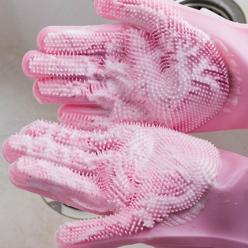 Dishwashing Cleaning Gloves Ma - Rubber Glove Cleaning ulasan dan harga
