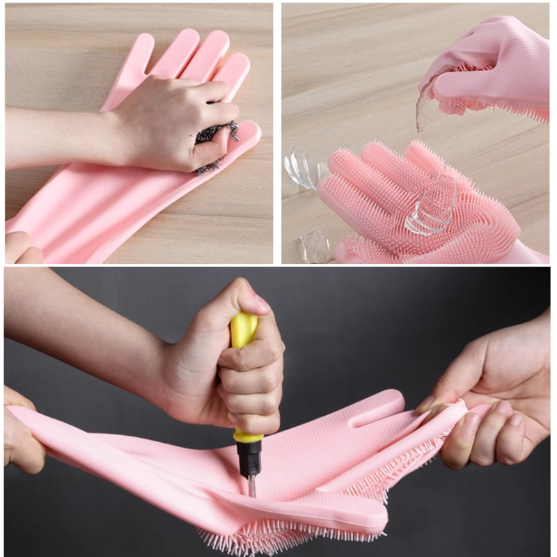 Dishwashing Cleaning Gloves Ma - Rubber Glove Cleaning ulasan dan harga